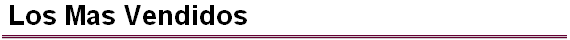Los Mas Vendidos