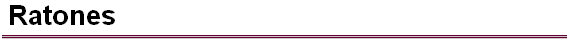 Ratones